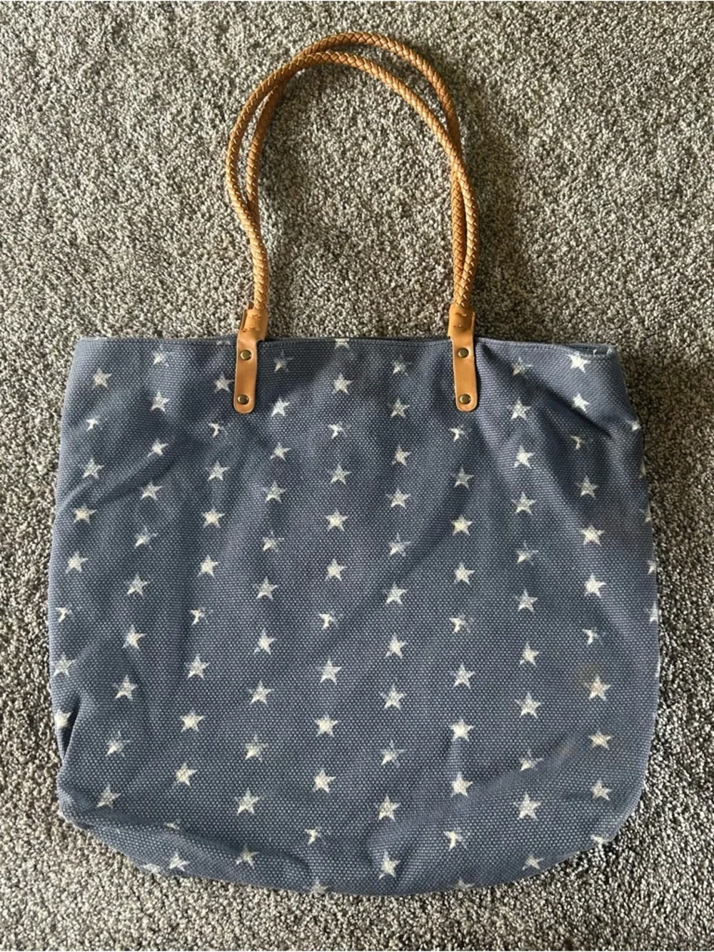 [Mossimo Supply Co] Blue Star Pattern Beach Bag